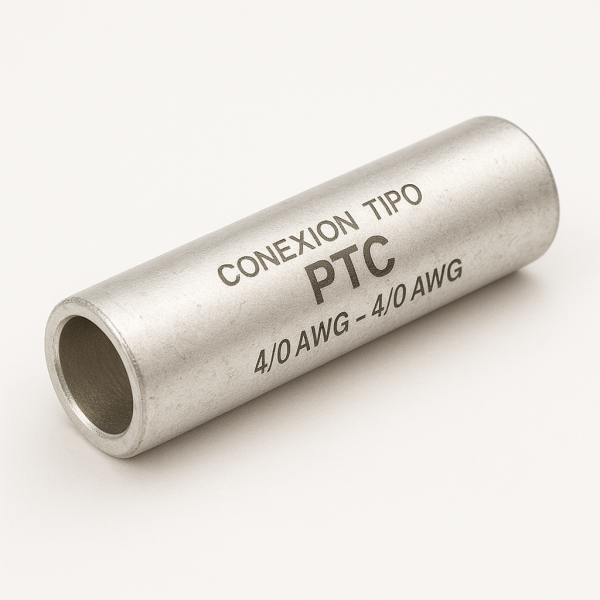 CONEXION TIPO "PTC" CABLES 4/0 AWG - 4/0 AWG