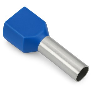 TERMINAL, FERRULE, CRIMP, DOUBLE, VINYL INSULATED