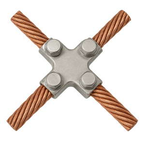 CONEXION TIPO "X" CABLES 4/0 AWG - 4/0 AWG