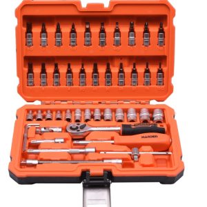 SET DE HERRAMIENTAS 1/4" 46 PIEZAS