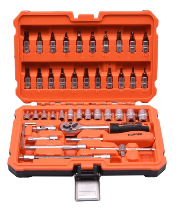 SET DE HERRAMIENTAS 1/4" 46 PIEZAS