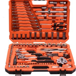 SET HERRAMIENTA 1/2” & 3/8” & 1/4” 122 PIEZAS